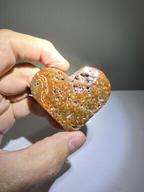 Ocean Jasper Crystal Heart #H